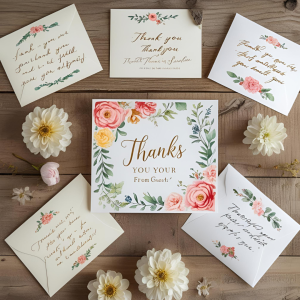 Bedankjes genodigden