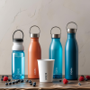 Drinking bottles and cups