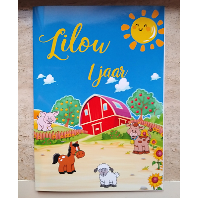 Gepersonaliseerd kleurboekje
