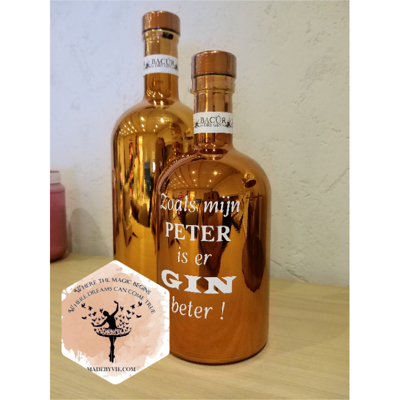 Gepersonaliseerde ginfles