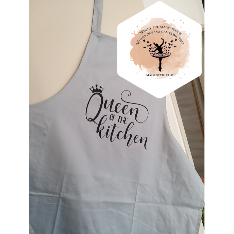 Kitchen apron with printing of your choice