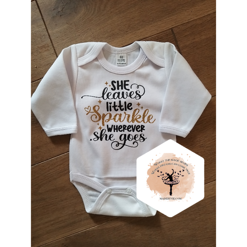 Gepersonaliseerde romper / body lange mouw