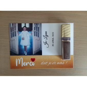 Merci kaartje