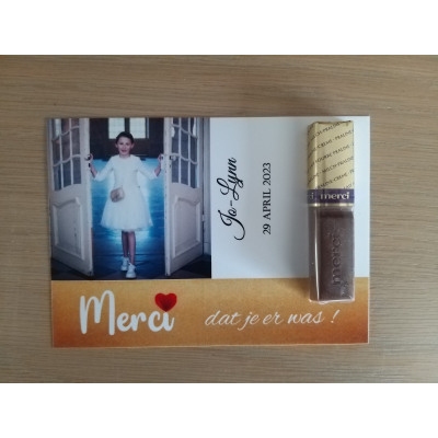Merci kaartje