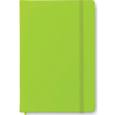 Notebook (plain color) with print