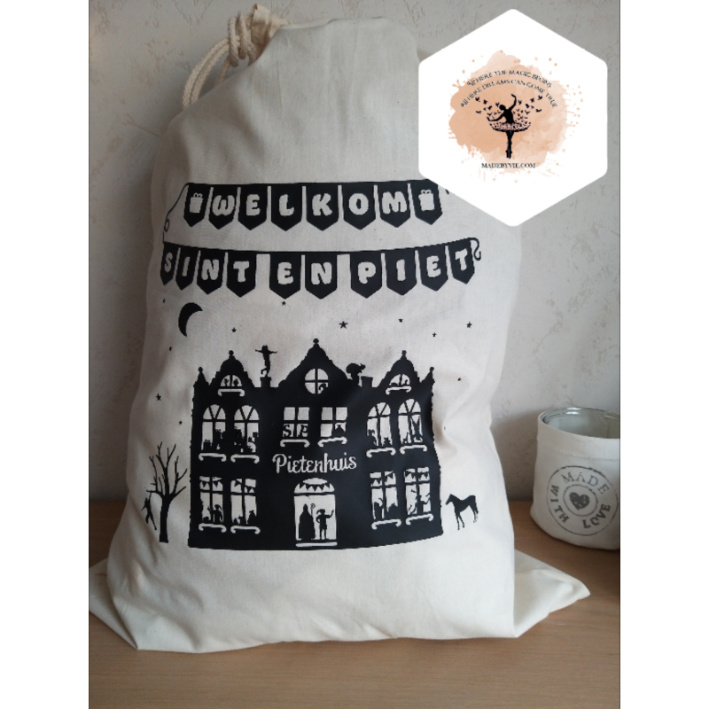 Katoenen Sinterklaaszak