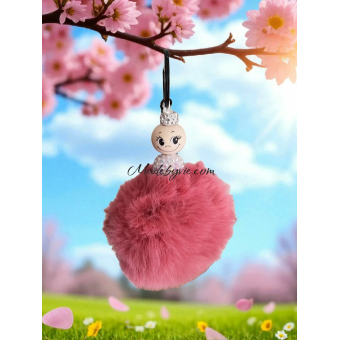 Keychain lucky doll