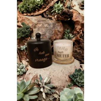 Candle with a question