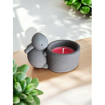 Candle jar small rabbit