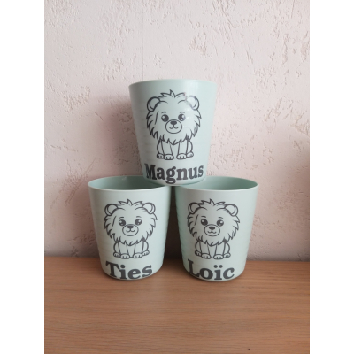 Kinderbeker met naam