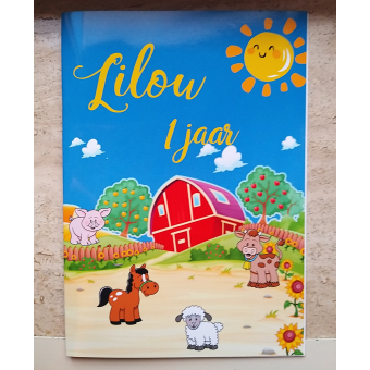 Personalized coloring book