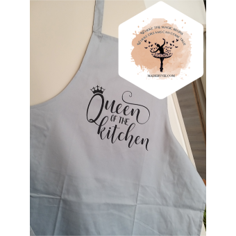 Kitchen apron with printing of your choice