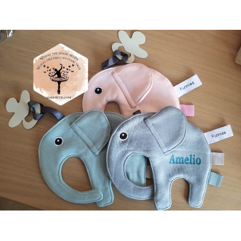 Pacifier cloth elephant
