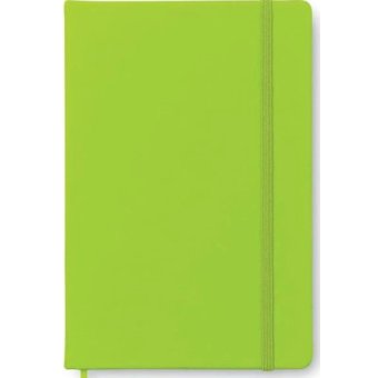 Notitieboekje (effen kleur) met bedrukking