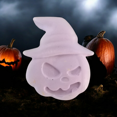 Stoepkrijt Halloween pompoen met hoed Stoepkrijt Halloween pompoen met hoed