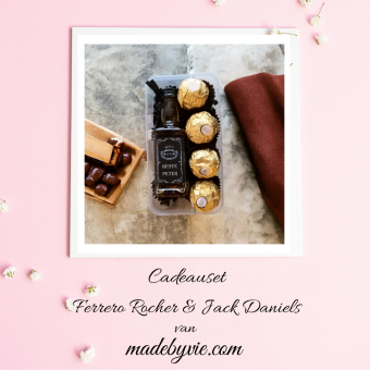 Ferrero Rocher en Jack Daniels giftset