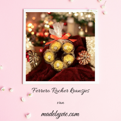 Ferrero Rocher wreaths