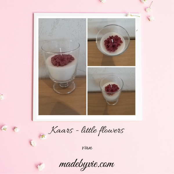 Kaars - Little flowers