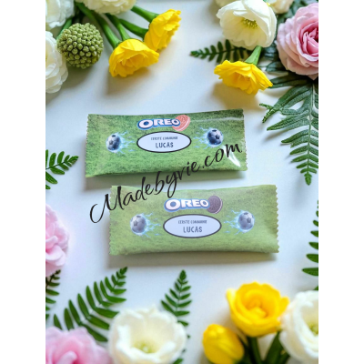 Oreo (2 koekjes) met gepersonaliseerde cover
