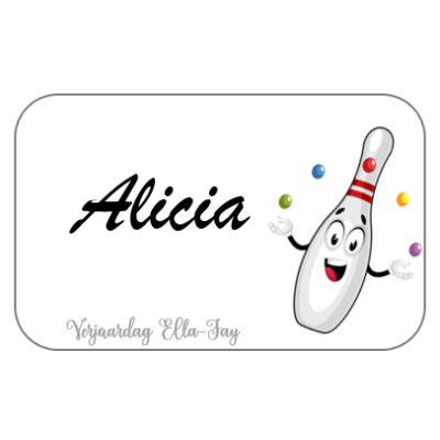 Sticker (max 10cm x 5cm)