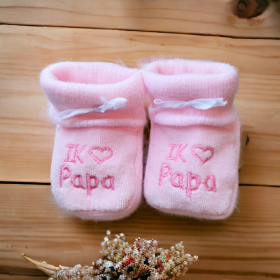 Babyslofjes 'Ik hou van papa'