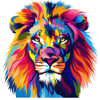 T-shirt met fullcolor print dames