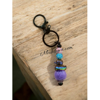 Beaded key chain