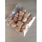 Gepersonaliseerd zakje nic nac / letterkoekjes