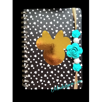 Notebook Minnie mouse - flower