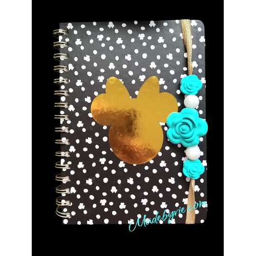 Notebook Minnie mouse - flower