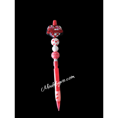 Beaded mechanical pencil Beaded mechanical pencil