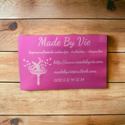 Metallic business card Metallic business card